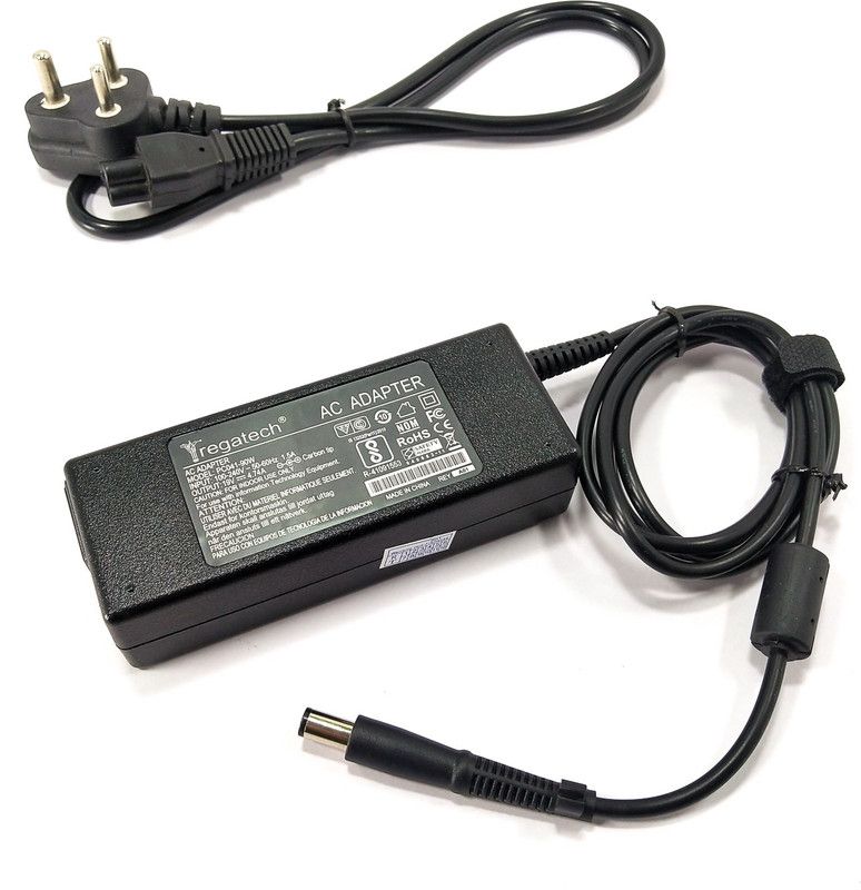 Regatech DV7-6C14EZ, DV7-6C15ED, DV7-6C17EZ, DV7-6C20ED 90 W Adapter  (Power Cord Included)