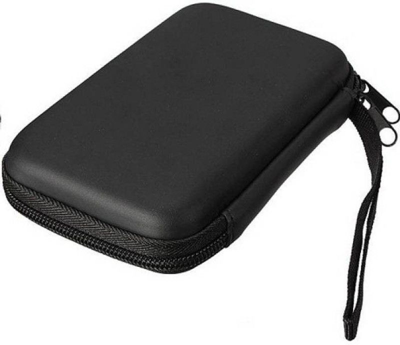 Hle Pouch for External Hard Disk WD, Seagate, Toshiba  (Black, Shock Proof, Pack of: 1)