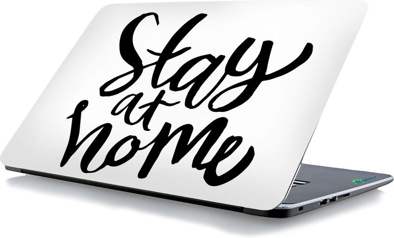 RADANYA Stay at Home Vinyl Laptop Decal 15