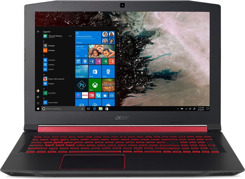 Acer Nitro 5 Core i7 8th Gen - (8 GB + 16 GB Optane/1 TB HDD/Windows 10 Home/4 GB Graphics/NVIDIA GeForce GTX 1050 Ti) AN515 52 76VR Gaming Laptop  (15.6 inch, Black, 2.7 kg)