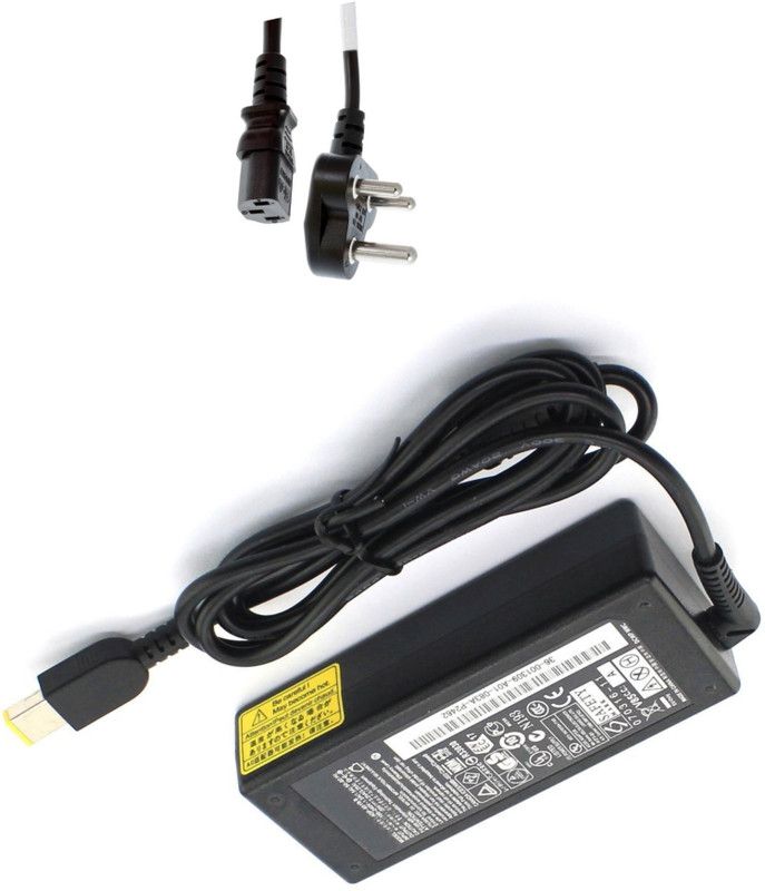 VGTECH Laptop adapter Compatible with HELIX 3701-4DU/T460S 20F9004GUS/X260 20F60069US 65 W Adapter  (Power Cord Included)