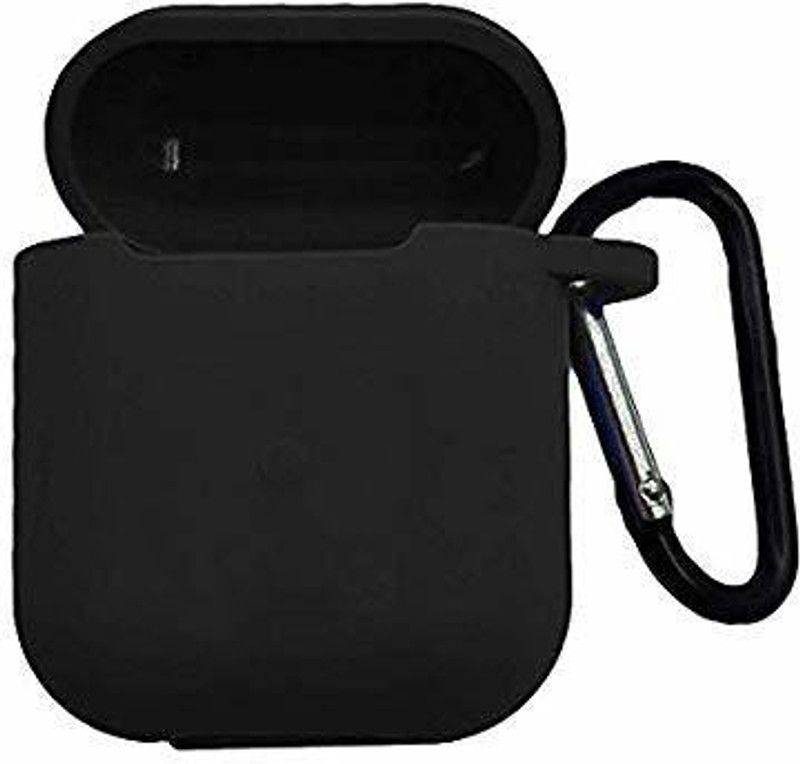 Celzo Front & Back Case for Realme Buds Air, Realme Buds Air Neo  (Black, Pack of: 1)