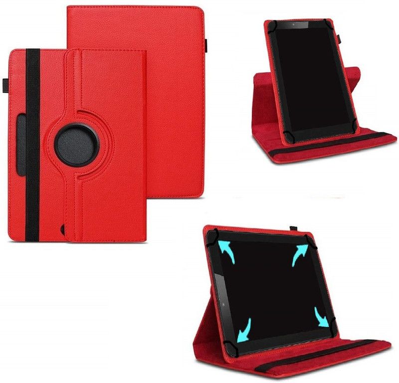 realtech Flip Cover for Huawei MatePad 11 (2021)  (Red, Dual Protection)