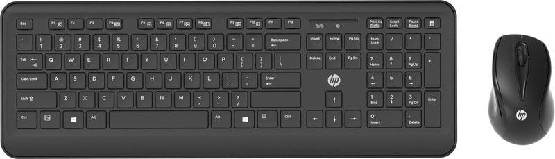 HP 3RQ75PA Keyboard & Mouse Combo Wireless Multi-device Keyboard  (Black)