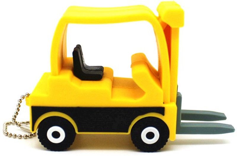 Tobo Car Machine Shape Pen Drive USB 2.0 Memory Stick Thumb Pendrive Compatible with PC and Mac,TV. 32 Pen Drive  (Yellow)