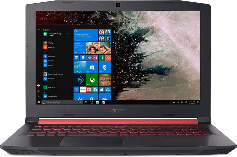 Acer Nitro 5 Core i5 8th Gen - (8 GB/1 TB HDD/Windows 10 Home/4 GB Graphics/NVIDIA GeForce GTX 1050 Ti) AN515-52 Gaming Laptop  (15.6 inch, Shale Black, 2.7 kg)