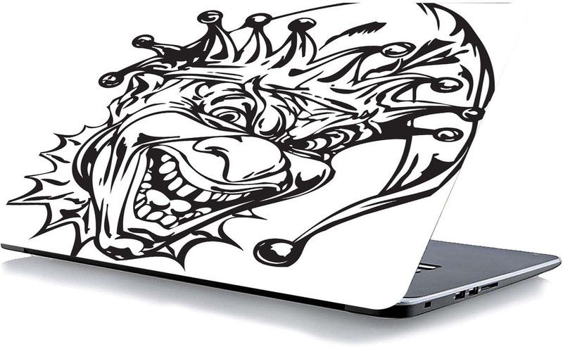 qth SKULL LAP-6943 VINYL Laptop Decal 15.6