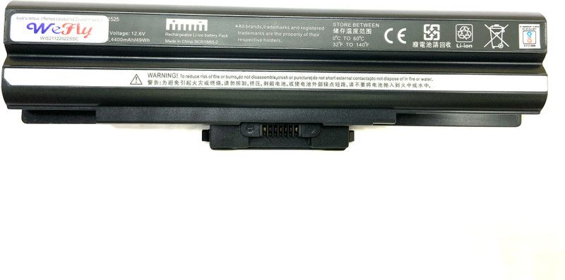WEFLY Laptop Battery Compatible for Sony VAIO VGN-NS12M/W 6 Cell Laptop Battery