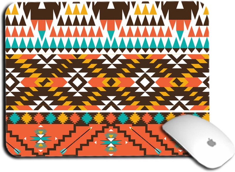 whats your kick Tribal | Pattern | Floral | Stylish |Creative | Printed Mouse Pad/Designer Waterproof Coating Gaming Mouse Pad For Computer/Laptop (Multi23) Mousepad  (Multicolor)