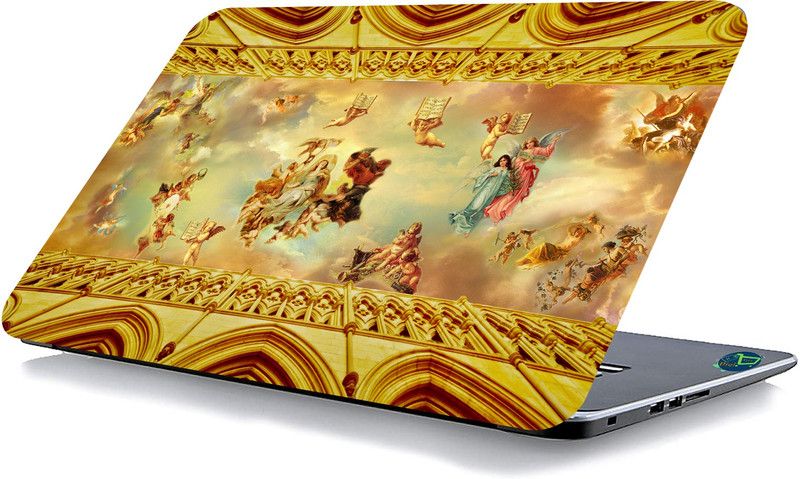 qthinfra QTH DYNAMIC DESIGN LAPTOP STICKER 15.5 Inch QTH-L10-1079 VINYL Laptop Decal 15.5