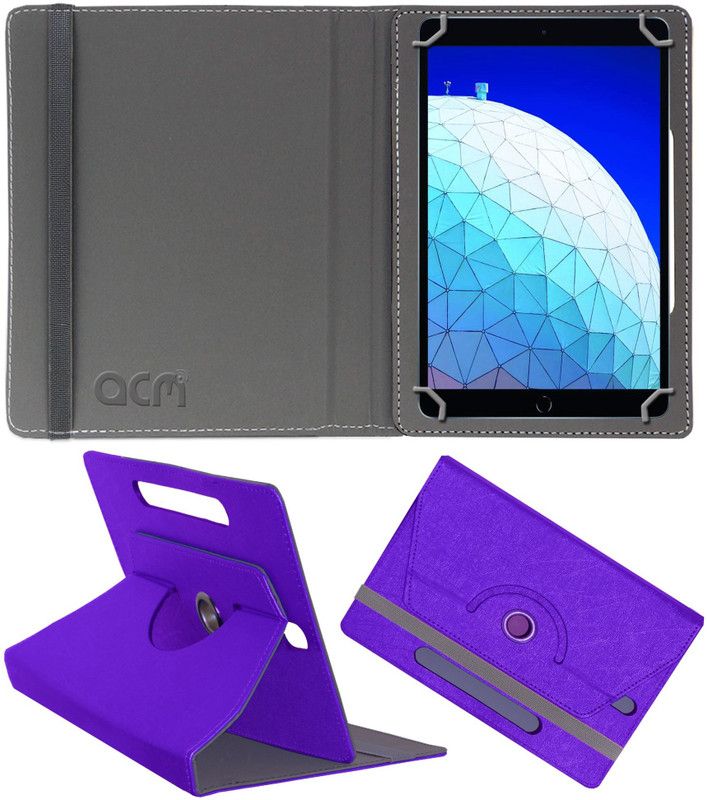 ACM Flip Cover for Apple iPad Air 2019 10.5 Inch  (Purple, Cases with Holder)