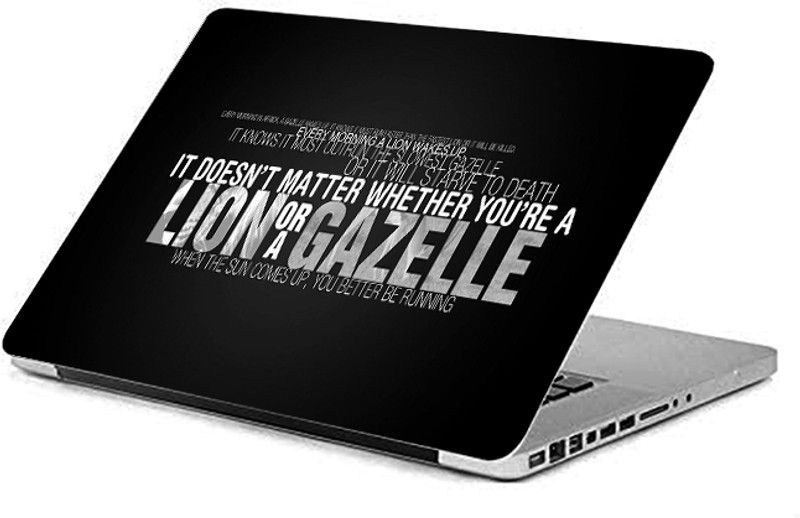 Sikhash Laptop Skin Sticker HD Printed Sticker for Laptop Decal Size upto 15.6inch m14 Matte Finish Self Adhesive Vinyl Laptop Decal 15.6