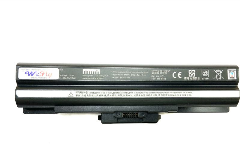WEFLY Laptop Battery Compatible for Sony VAIO VPC-F138FC/BI 6 Cell Laptop Battery