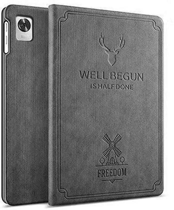 Proelite Flip Cover for Realme PadMini 8.68 inch Tablet  (Grey, Hard Case, Pack of: 1)