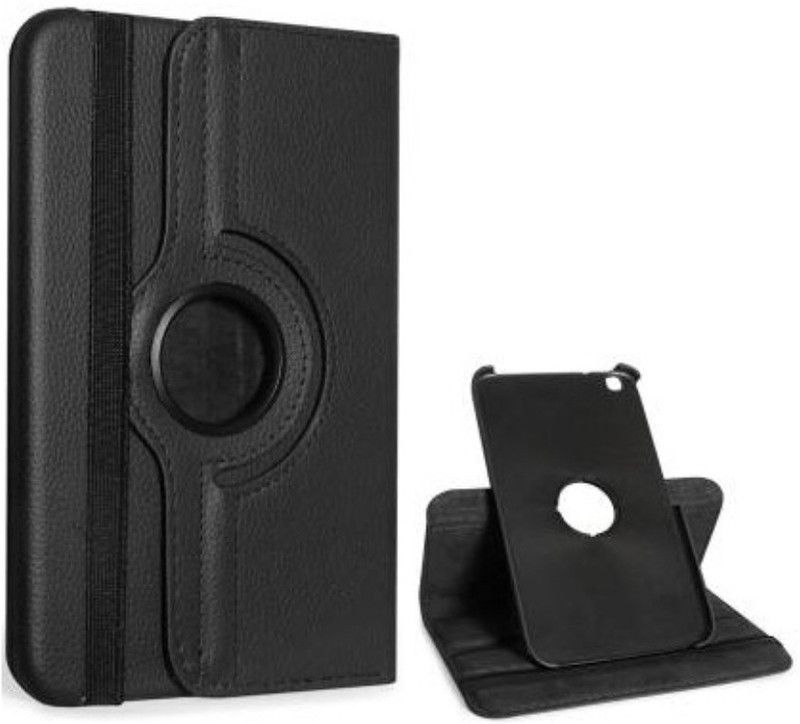 S-Hardline Flip Cover for Samsung Galaxy Tab 3 T310, 360° Rotational Hard PC  (Black)
