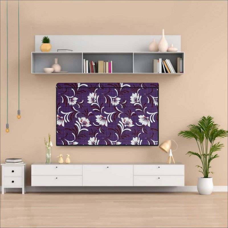 AAVYA UNIQUE FASHION for 40 inch LED/LCD/LED /TV Monitor - AAVYA/40inc LED/32  (Purple)