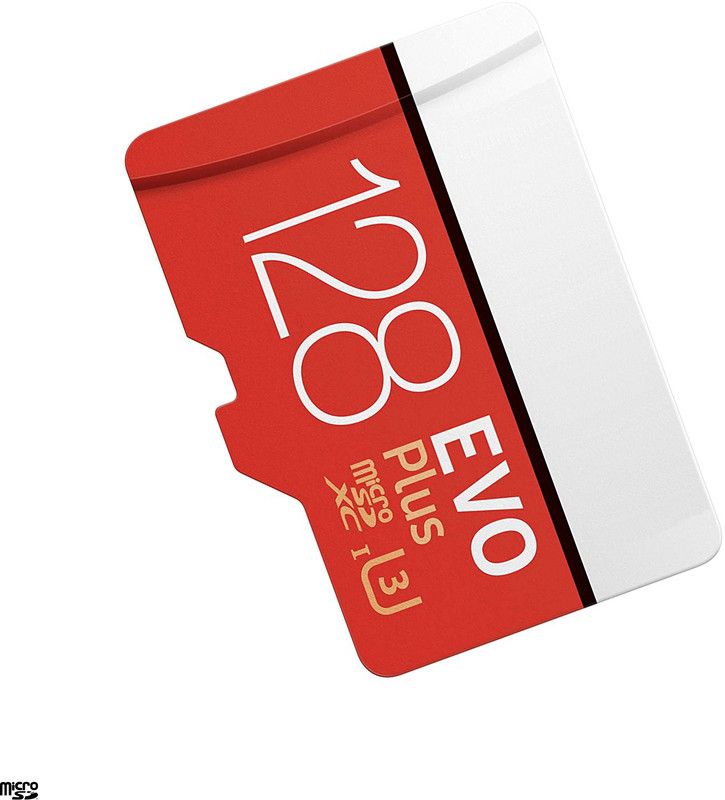 Shop New EVO Plus MicroSD UHS-I U3 4K UHD Card 128 GB MicroSD Card Class 10 95 MB/s Memory Card
