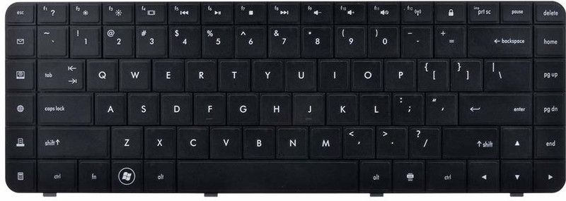 Regatech CQ56, CQ62, G56, G62, AEAX6U00110 Internal Laptop Keyboard  (Black)