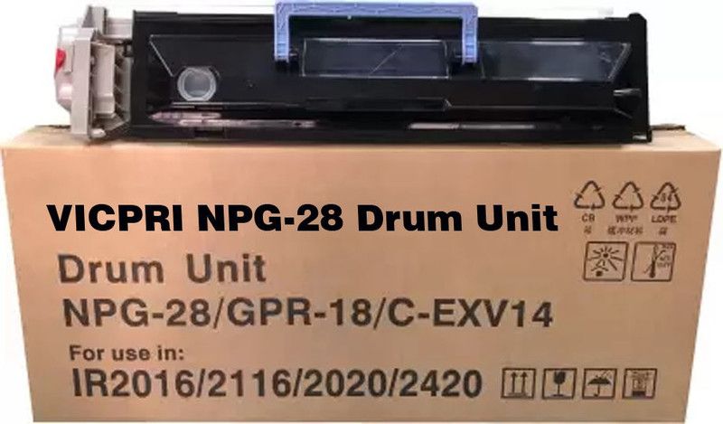 VICPRI NPG-28 Drum Unit Cartridge Compatible for Cn iR Copier Printers Such As iR2420 / iR2318 / iR2018 / iR2422 Black Ink Cartridge
