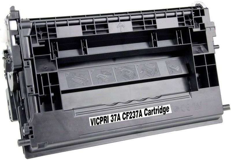 VICPRI 37A Black / CF237A Toner Cartridge Compatible for HP M607, M607dn, M607n, M608, M608dn, M608x, M609, M609dn, M631, M631dn, M632, M632z, M632fht, M632h, M633z, M633z, M633fh Printer Black Ink Toner