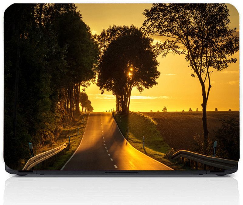 Sikhash Laptop Skin Sticker HD Printed Skin Sticker for Laptop Size upto 14 inch R878 Removable Matte Finish Self Adhesive Vinyl Laptop Decal 14