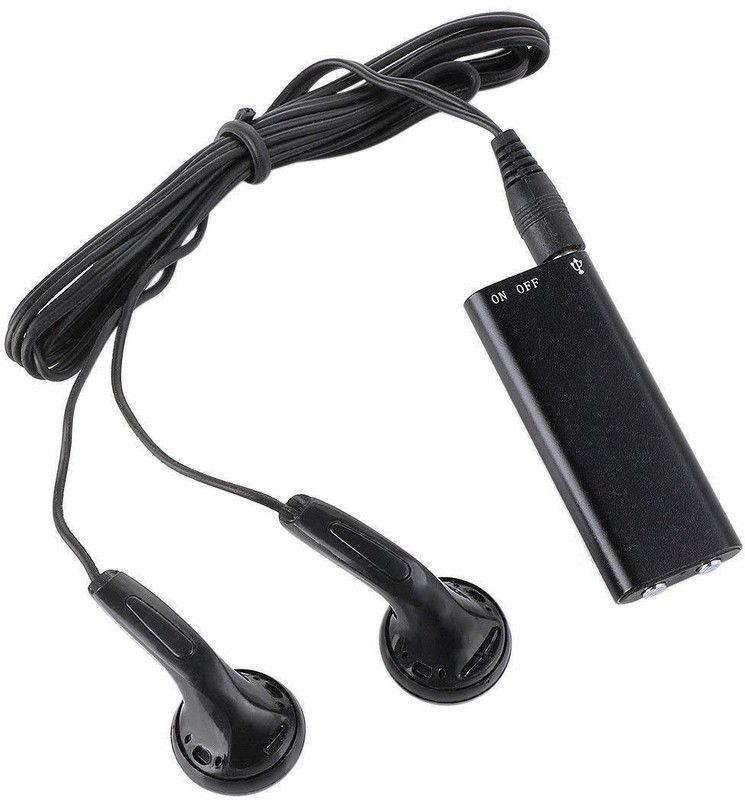 Bzrqx Digital 8GB Voice Activated Recorder, Keychain Audio Recorder 8 GB Voice Recorder  (1.5 inch Display)