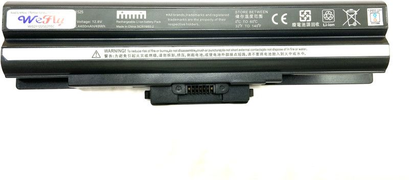 WEFLY Laptop Battery Compatible for Sony VAIO VPC-S135FH/P 6 Cell Laptop Battery