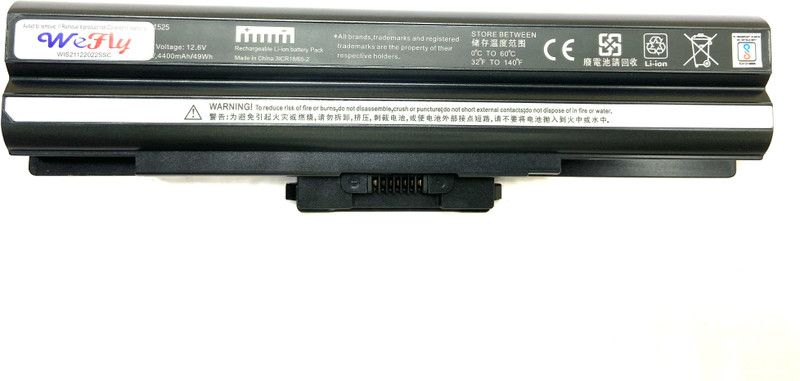 WEFLY Laptop Battery Compatible for Sony VAIO VGN-SR45H 6 Cell Laptop Battery
