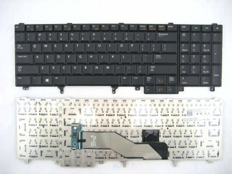 SellZone Replacement Laptop Keyboard For Latitude E5520, E5530, E6520, E6530, E6540, DY26D Internal Laptop Keyboard  (Black)