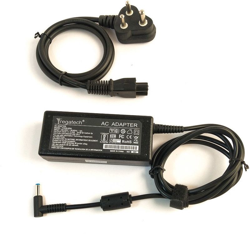 Regatech 17-J000 CTO, 17-J000EB, 17-J000EO 65W Charger 65 W Adapter  (Power Cord Included)