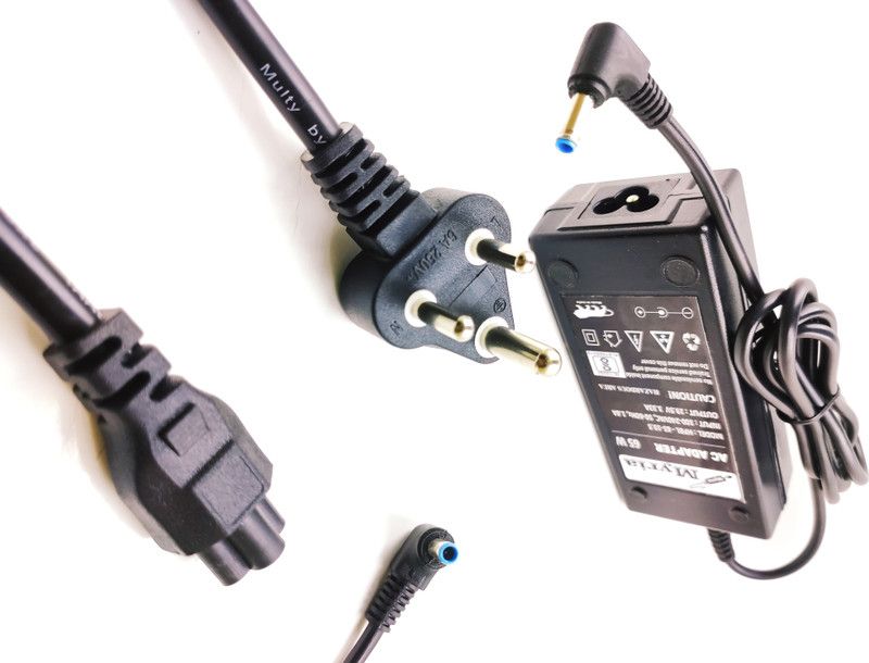Myria Pavilion 15-P130NL, 15-P130NS, 15-P131NA, 15-P131NS Blue Pin 65 W Adapter  (Power Cord Included)