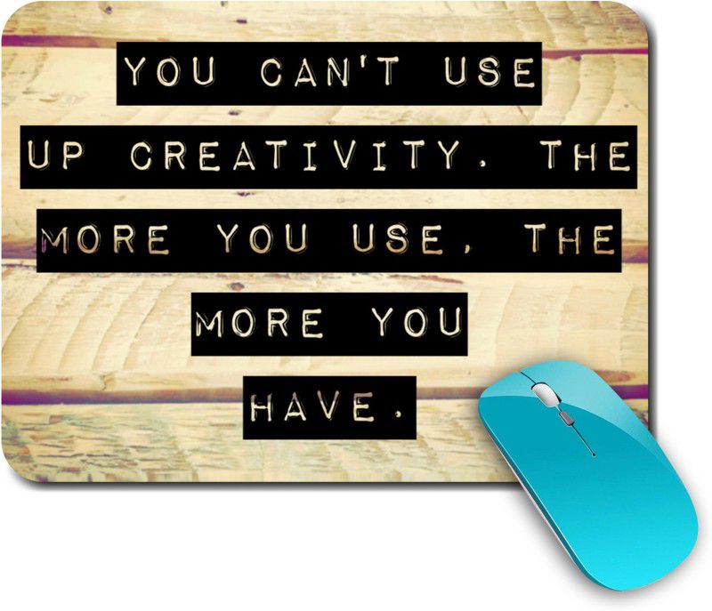 whats your kick Creative | Idea's | Designer | Freelancer |Creative | Printed Mouse Pad/Designer Waterproof Coating Gaming Mouse Pad For Computer/Laptop (Multi14) Mousepad  (Multicolor)