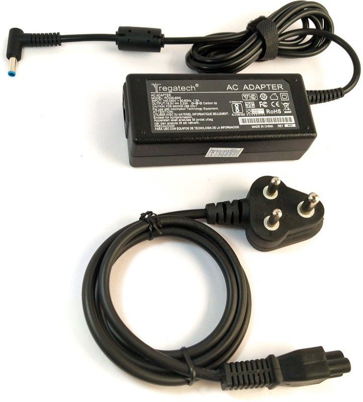 Regatech 15-AC037TX, 15-AC038NC, 15-AC038NE 65W Charger 65 W Adapter  (Power Cord Included)