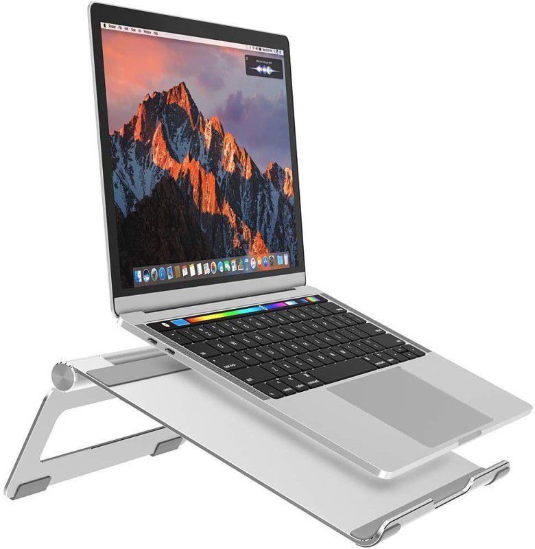 Urban Kings Adjustable Multi Angle Laptop Stand Laptop, 7-17 with Anti-Slip Silicone Pad UK_UKN25SILVER Laptop Stand