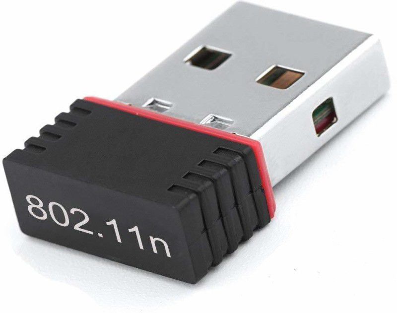 BOGATO™ BOGATO™ Wifi Receiver USB Adapter  (Black)