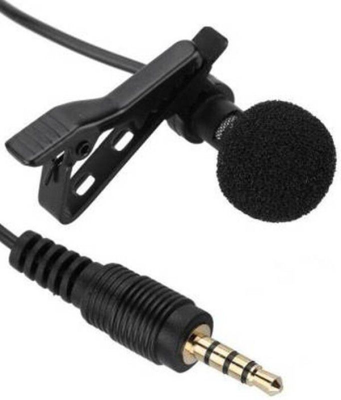BRD Clip Microphone B11 COLLAR MIC  (Black)