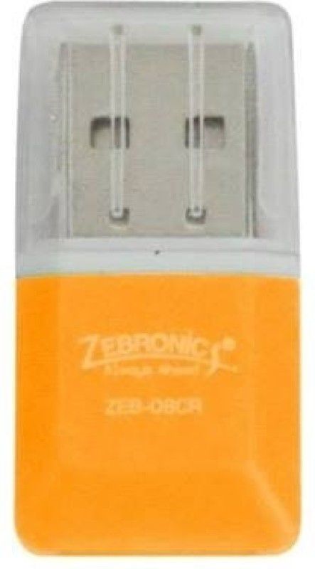 ZEBRONICS ZEB- 08CR Card Reader  (Orange)