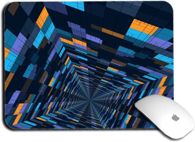 whats your kick Geometrical | Pattern | Floral | Stylish |Creative | Printed Mouse Pad/Designer Waterproof Coating Gaming Mouse Pad For Computer/Laptop (Multi22) Mousepad  (Multicolor)