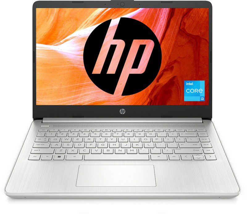 HP Intel Core i3 11th Gen - (8 GB/256 GB SSD/Windows 10 Home) 14s- DY2501TU Thin and Light Laptop  (14 inch, Natural Silver, 1.46 kg, With MS Office)