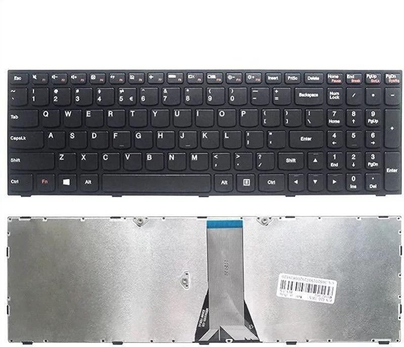 zikson Compatible For Lenovo G50-30. Idea-pad Laptop Keyboard Black Laptop Keyboard Replacement Key