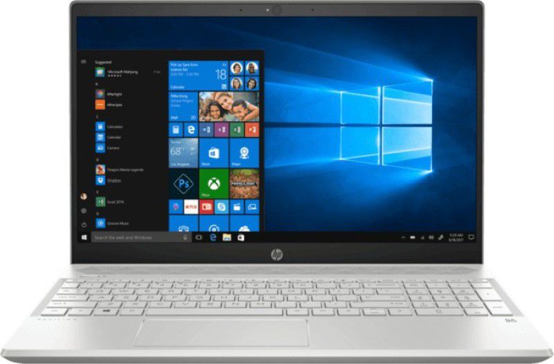 HP Pavilion Core i7 8th Gen - (8 GB/2 TB HDD/Windows 10 Home/4 GB Graphics) 15-CS1052TX Thin and Light Laptop  (15.6 inch, Mineral Silver, With MS Office)