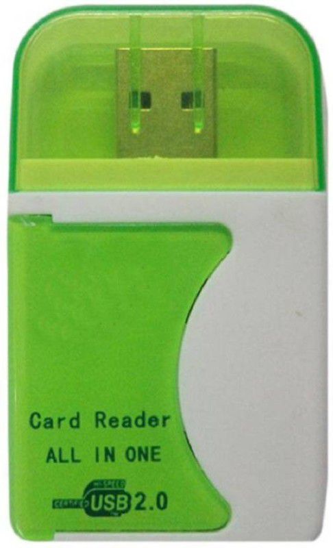 BLENDIA QHM5088 All in one Card Reader  (Green)