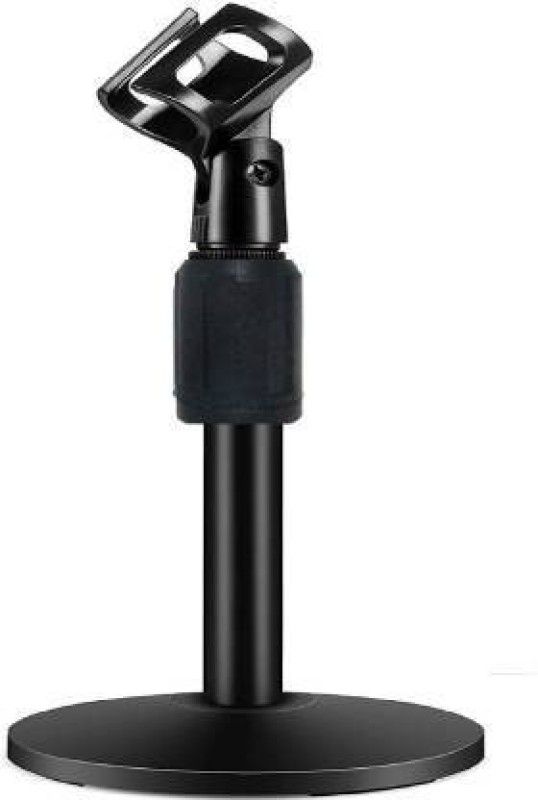 Vacotta Universal 360 Degree Adjustable Microphone Mic Stand Holder for handheld mic Microphone holder  (Black)