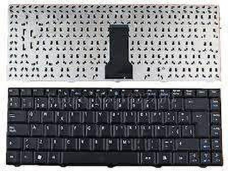 zikson Compatible For Acer MP-07A43U4-698 Aspire Laptop Keyboard Black Key Laptop Keyboard Replacement Key