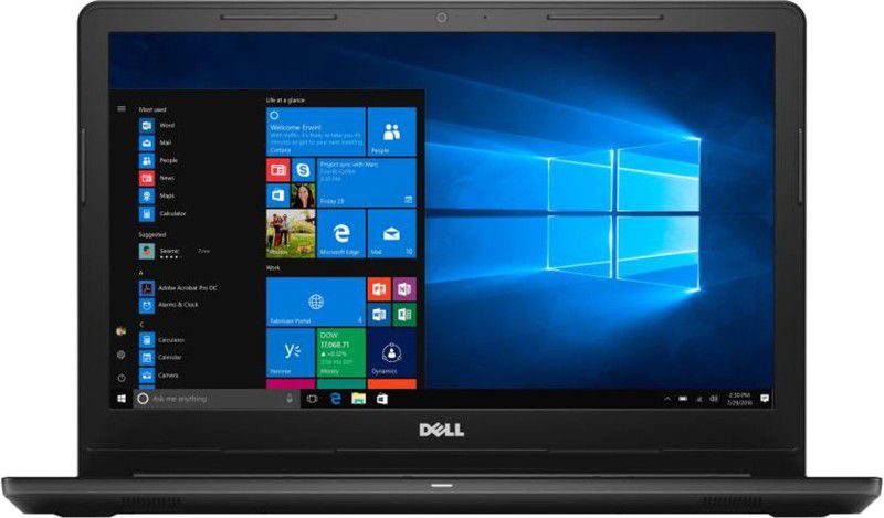 DELL Inspiron 15 3000 APU Dual Core A9 A9-9400 - (8 GB/1 TB HDD/Windows 10 Home) inspiron 3565 Laptop  (15.6 inch, Black, 2.3 kg, With MS Office)