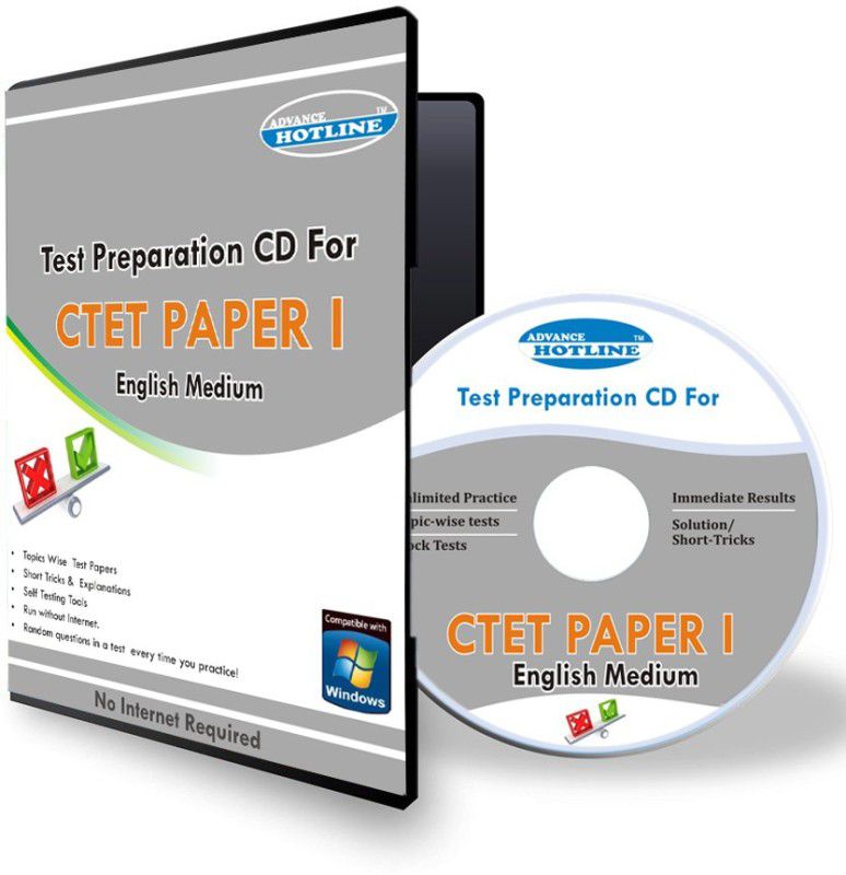 Advance Hotline CTET Paper I  (CD)
