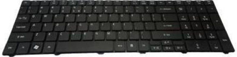 zikson Compatible For Acer5*738 Aspire Laptop Keyboard Black Key Laptop Keyboard Replacement Key
