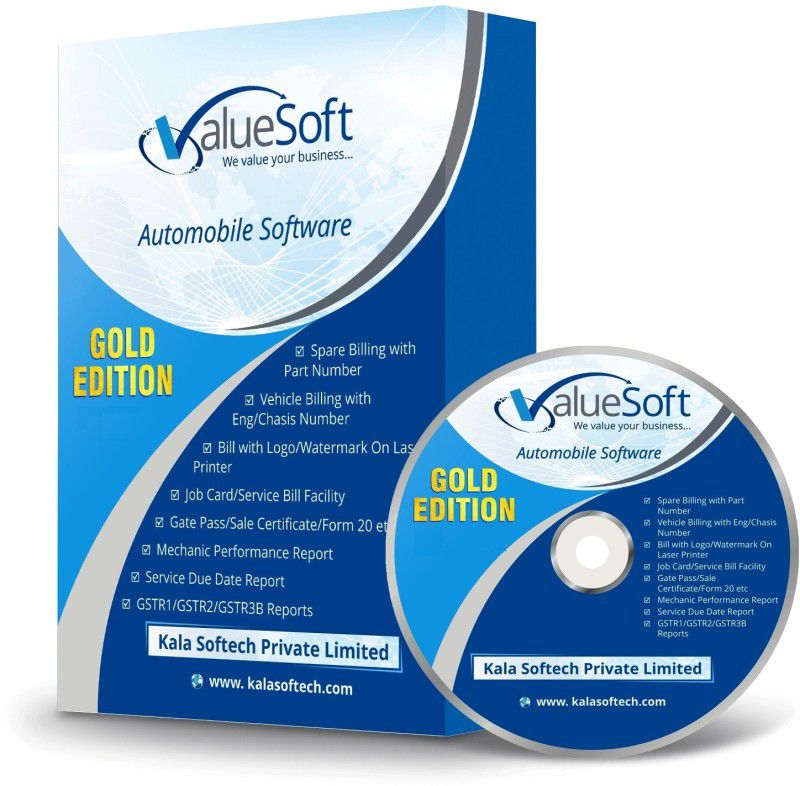 valuesoft Automobile Software  (1 Year)