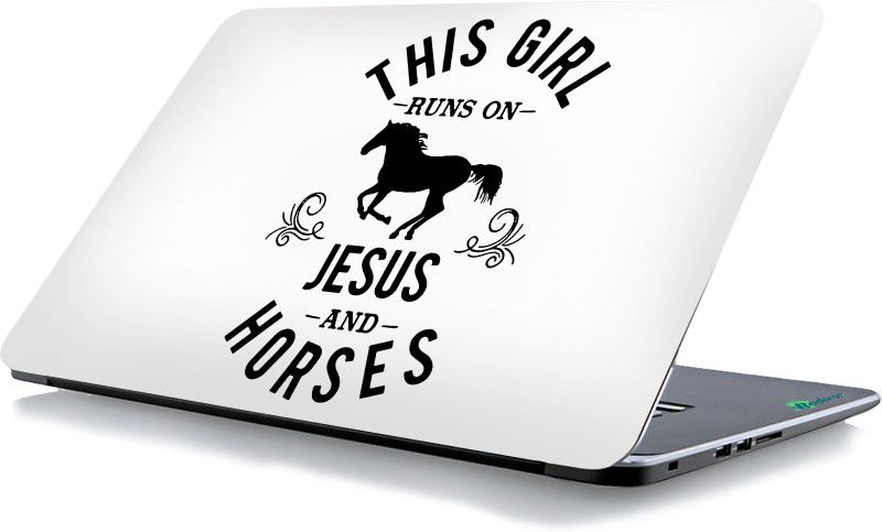 RADANYA Horse Vinyl Laptop Decal 15.1