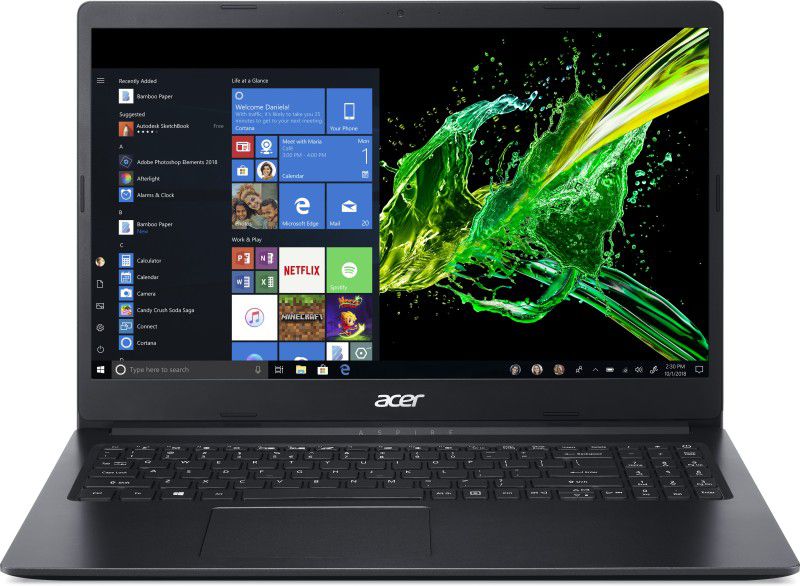 Acer Aspire 3 Pentium Quad Core - (4 GB/500 GB HDD/Windows 10 Home) A315-34-P7EG Laptop  (15.6 inch, Charcoal Black, 1.9 kg)